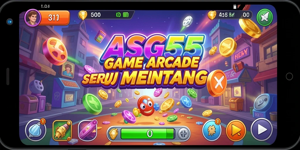 Tampilan gameplay ASG55 yang seru dan penuh aksi.