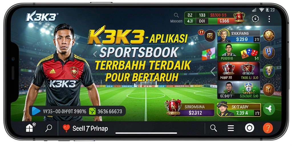 Tampilan gameplay taruhan olahraga yang menarik di K3K3.