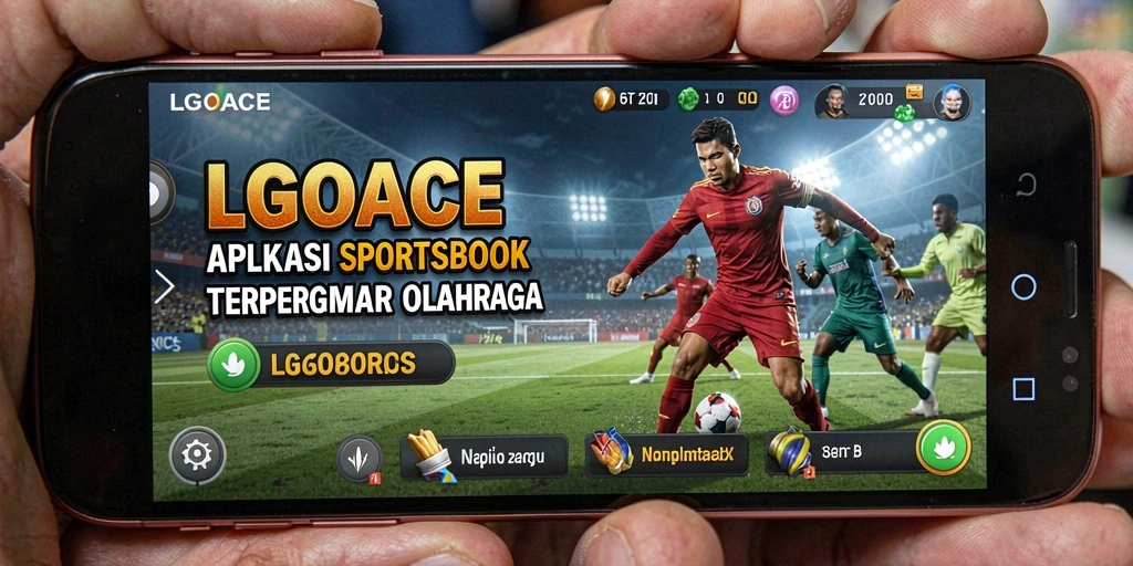 Tampilan gameplay LGOACE dalam bertaruh pada olahraga.