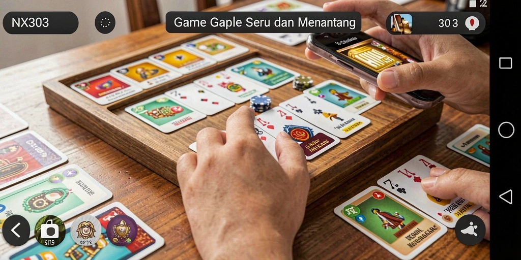 Gameplay seru dan menantang di NX303 dengan teman-teman.