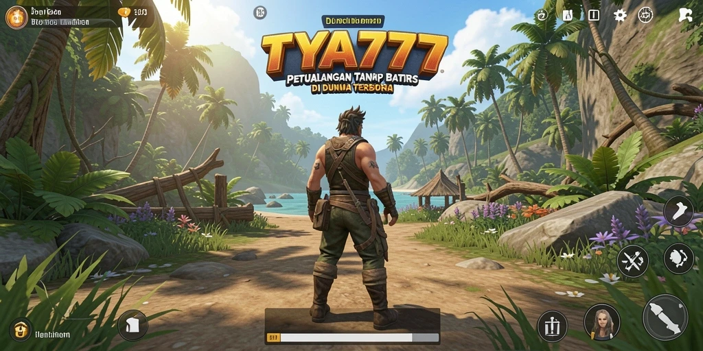 Tampilan gameplay TYA777 di dunia terbuka yang mengagumkan.