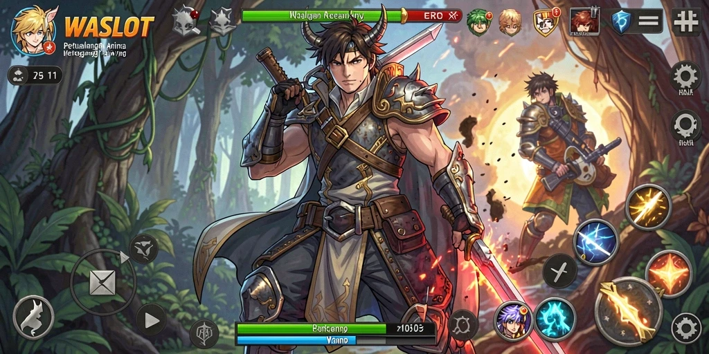 Tampilan menarik dalam gameplay WASLOT yang penuh aksi.